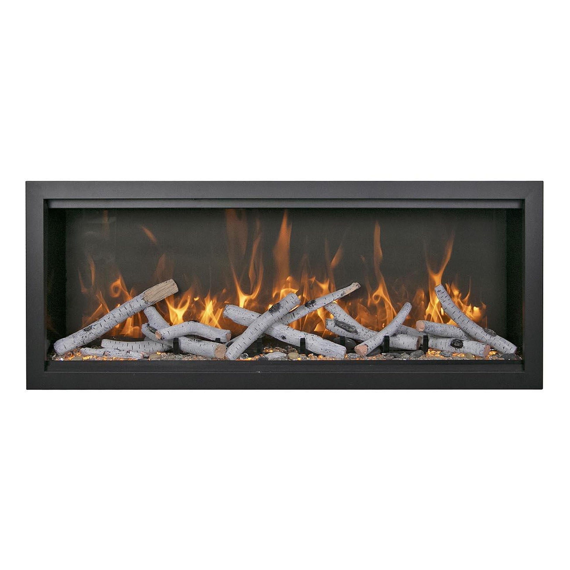 Amantii Symmetry Bespoke Extra Tall 50" Indoor / Outdoor Built-in Clean Face Smart Electric Fireplace