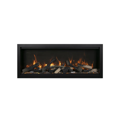Amantii Symmetry Bespoke Extra Tall 88" Indoor / Outdoor Built-in Clean Face Smart Electric Fireplace