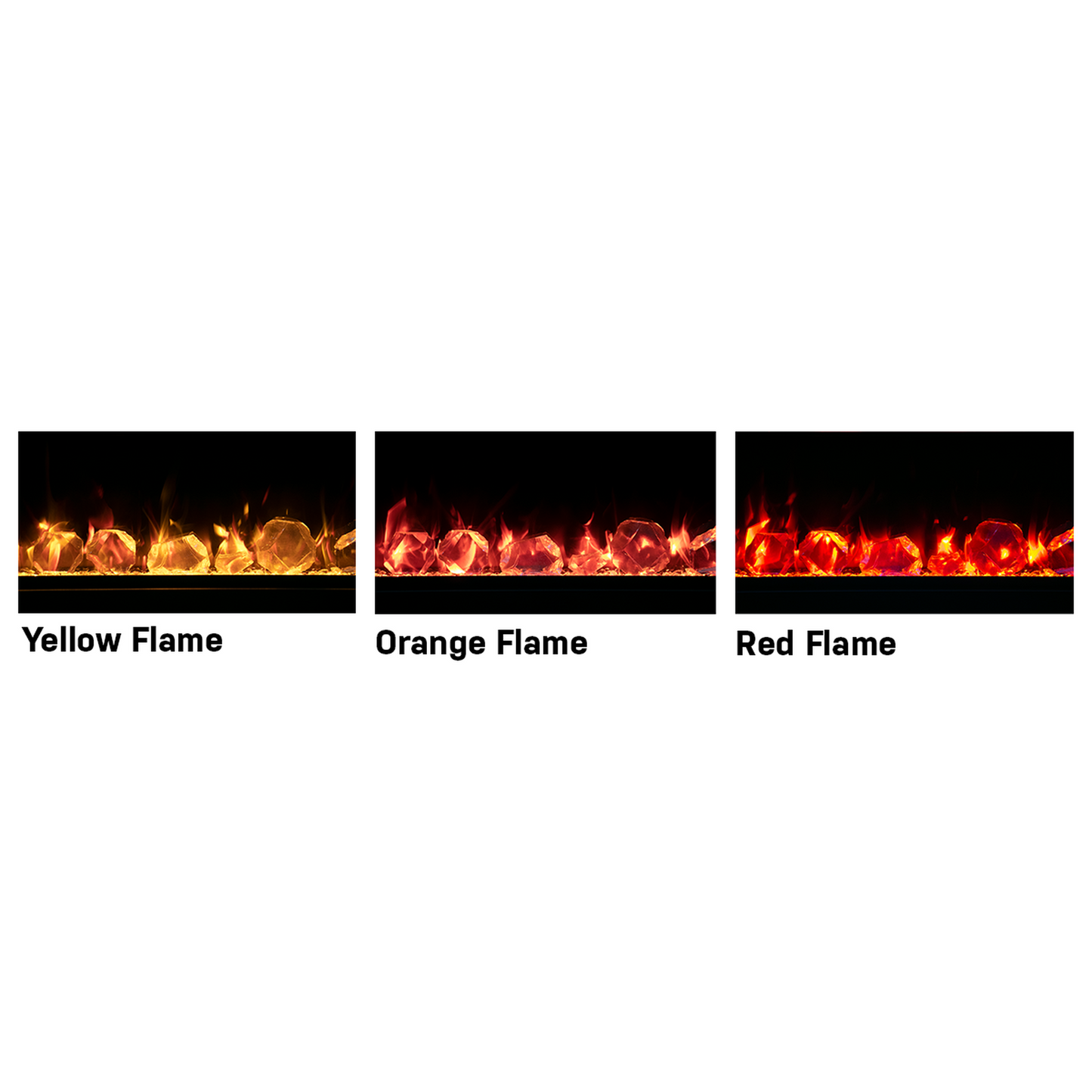 Amantii Symmetry Extra Tall 100" Indoor / Outdoor Built-in Smart WiFi Electric Fireplace