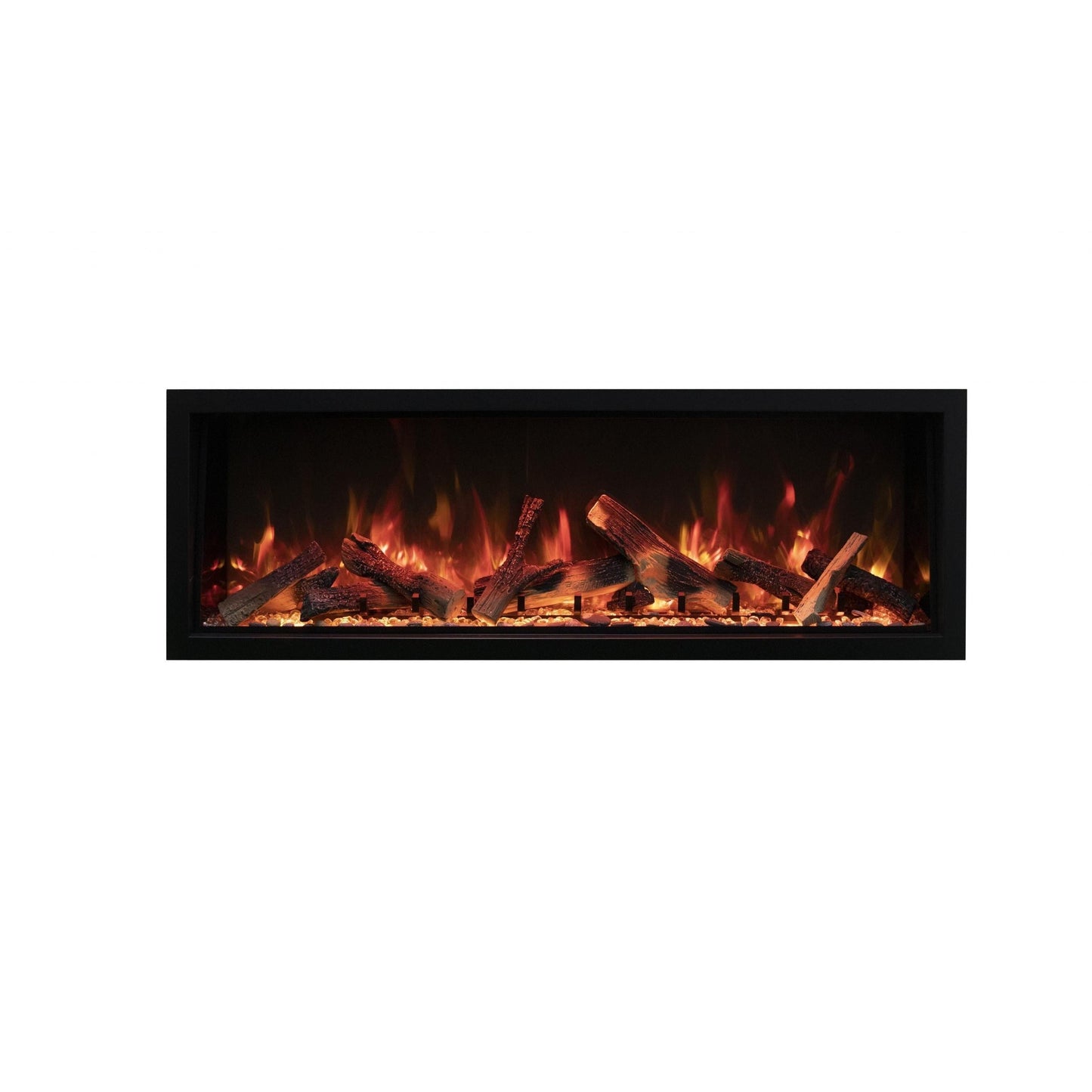 Amantii Symmetry Extra Tall 100" Indoor / Outdoor Built-in Smart WiFi Electric Fireplace