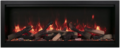 Amantii Symmetry Extra Tall Lumina 88" Indoor / Outdoor Built-in Smart Electric Fireplace