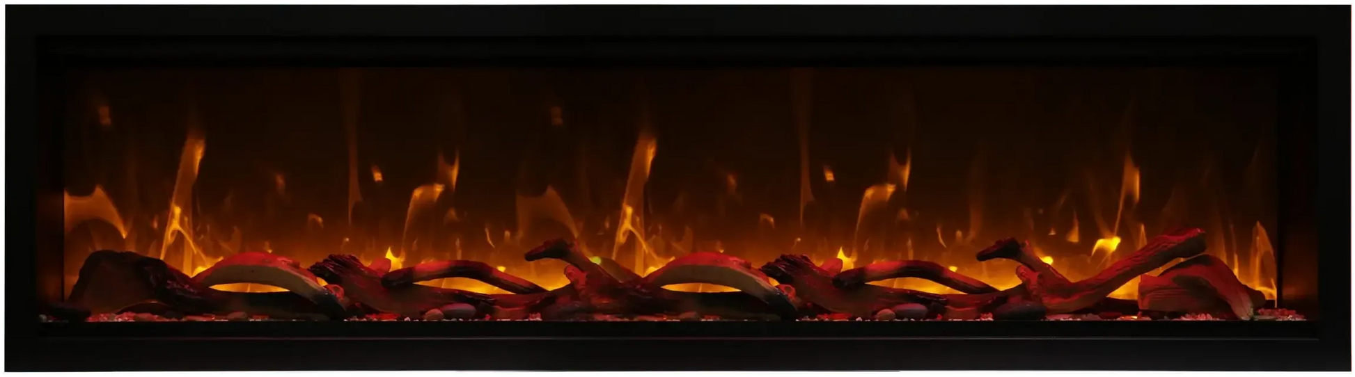 Amantii Symmetry Extra Tall Lumina 88" Indoor / Outdoor Built-in Smart Electric Fireplace