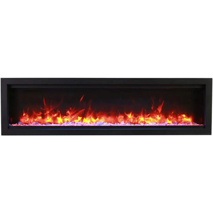 Amantii Symmetry Lumina 42" Indoor Outdoor Built-in Smart Electric Fireplace