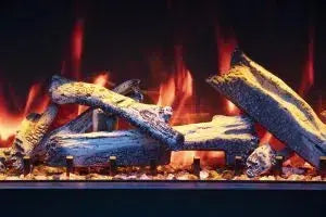 Amantii Symmetry Lumina 74" Indoor Outdoor Built-in Smart Electric Fireplace