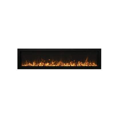 Amantii Symmetry Xtra Slim 65" Wall Mount Non-Smart Electric Fireplace