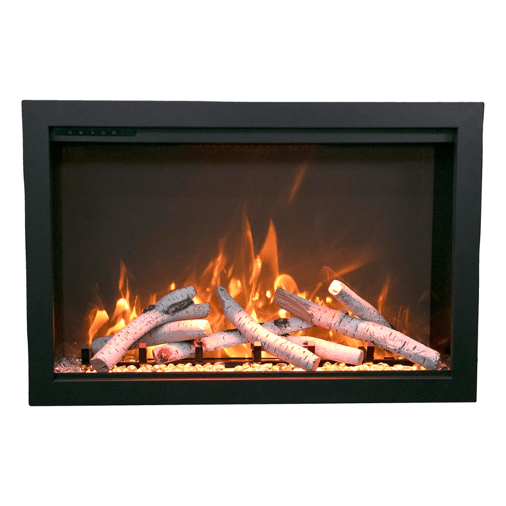 Amantii TRD 33" Traditional Bespoke Indoor/Outdoor Electric Insert Fireplace