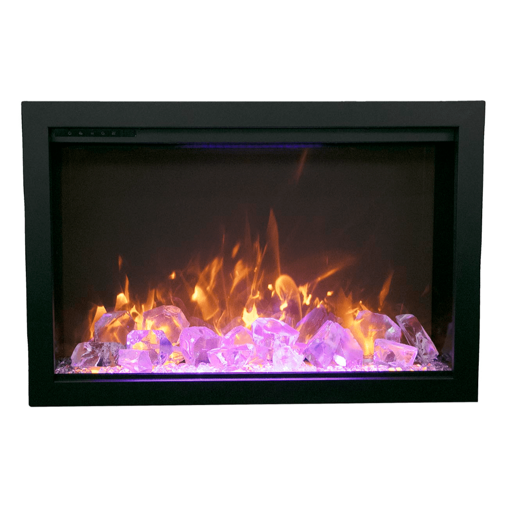 Amantii TRD 33" Traditional Bespoke Indoor/Outdoor Electric Insert Fireplace