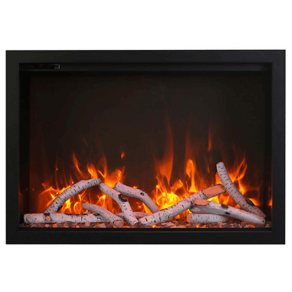 Amantii TRD 33" Traditional Bespoke Indoor/Outdoor Electric Insert Fireplace