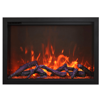 Amantii TRD 33" Traditional Bespoke Indoor/Outdoor Electric Insert Fireplace