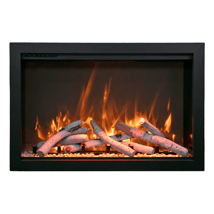 Amantii TRD 33" Traditional Bespoke Indoor/Outdoor Electric Insert Fireplace