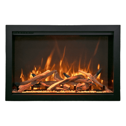 Amantii TRD 33" Traditional Bespoke Indoor/Outdoor Electric Insert Fireplace