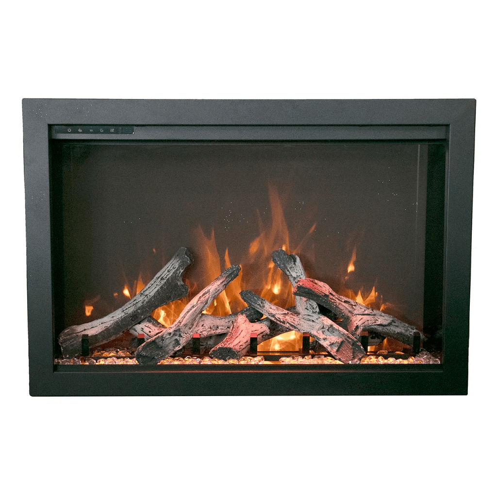 Amantii TRD 33" Traditional Bespoke Indoor/Outdoor Electric Insert Fireplace