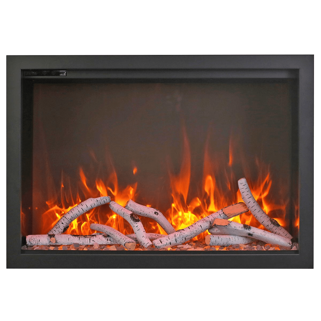 Amantii TRD 33" Traditional Bespoke Indoor/Outdoor Electric Insert Fireplace