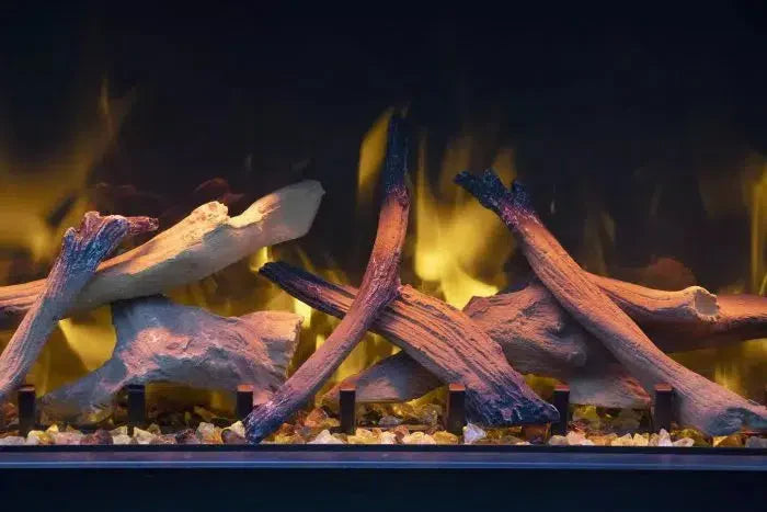 Amantii Traditional Bespoke 30" Indoor/Outdoor Smart Electric Fireplace Insert