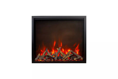 Amantii Traditional Bespoke 30" Indoor/Outdoor Smart Electric Fireplace Insert