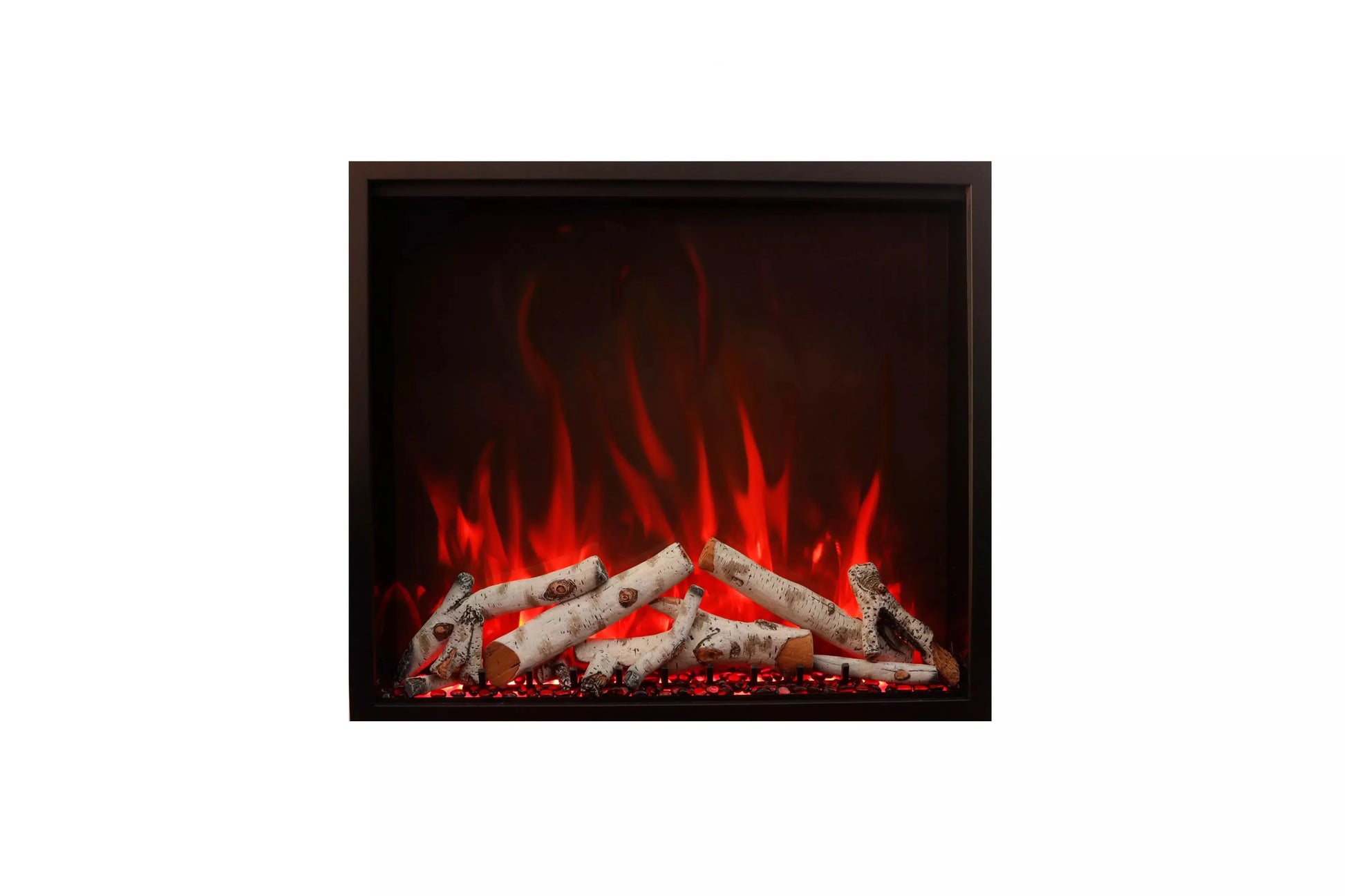 Amantii Traditional Bespoke 30" Indoor/Outdoor Smart Electric Fireplace Insert