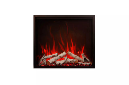 Amantii Traditional Bespoke 30" Indoor/Outdoor Smart Electric Fireplace Insert