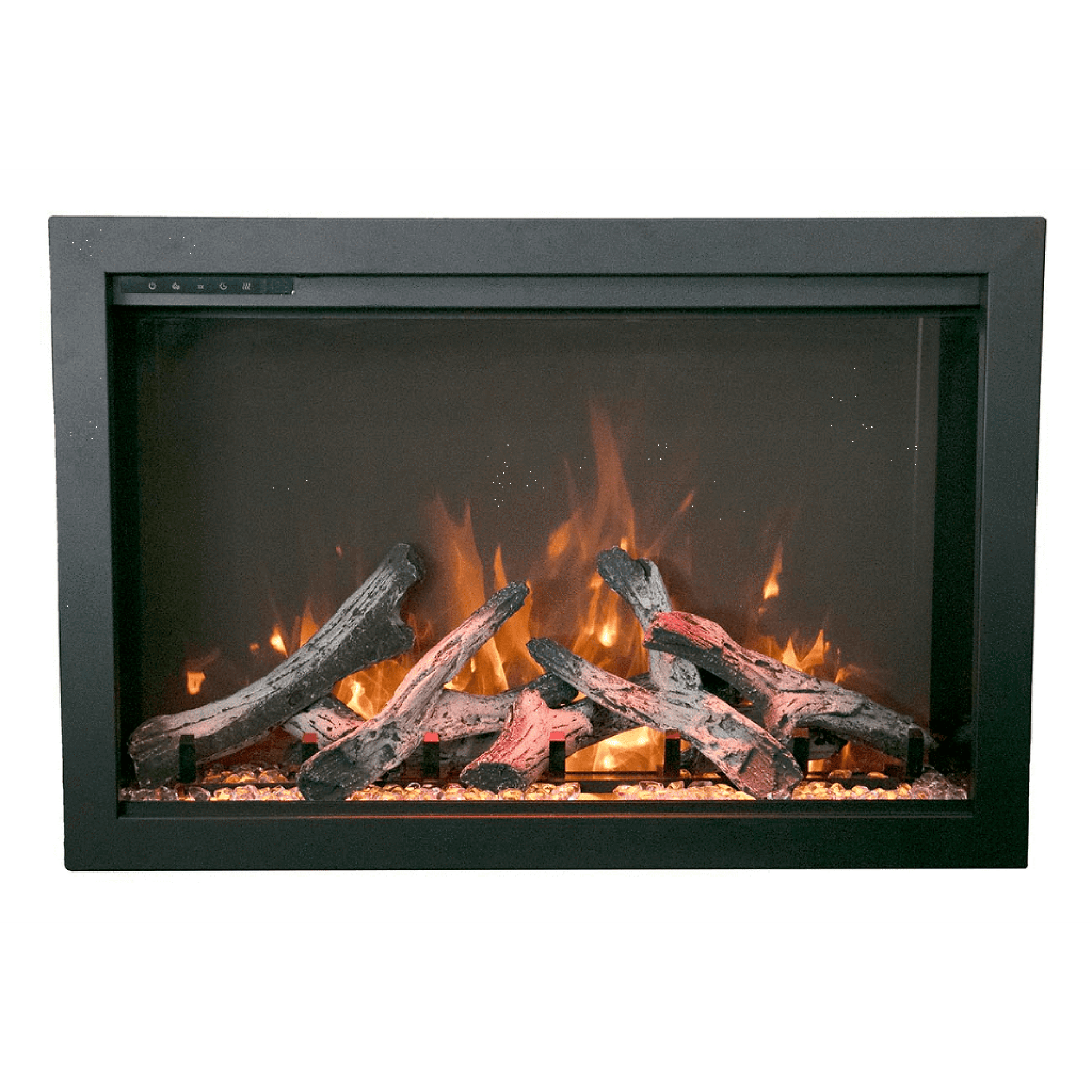 Amantii Traditional Bespoke 48" Indoor/Outdoor Smart Electric Fireplace Insert
