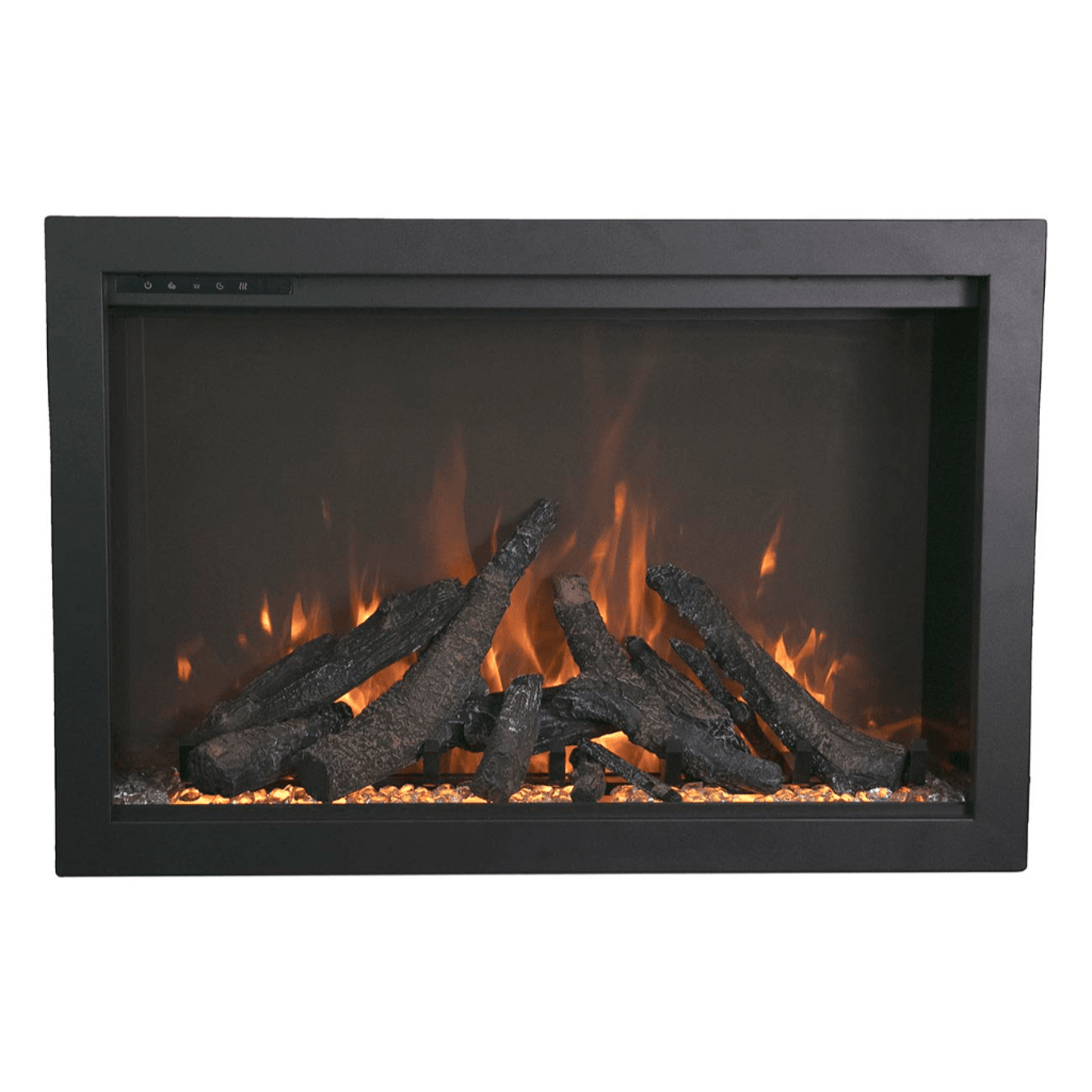 Amantii Traditional Bespoke 48" Indoor/Outdoor Smart Electric Fireplace Insert