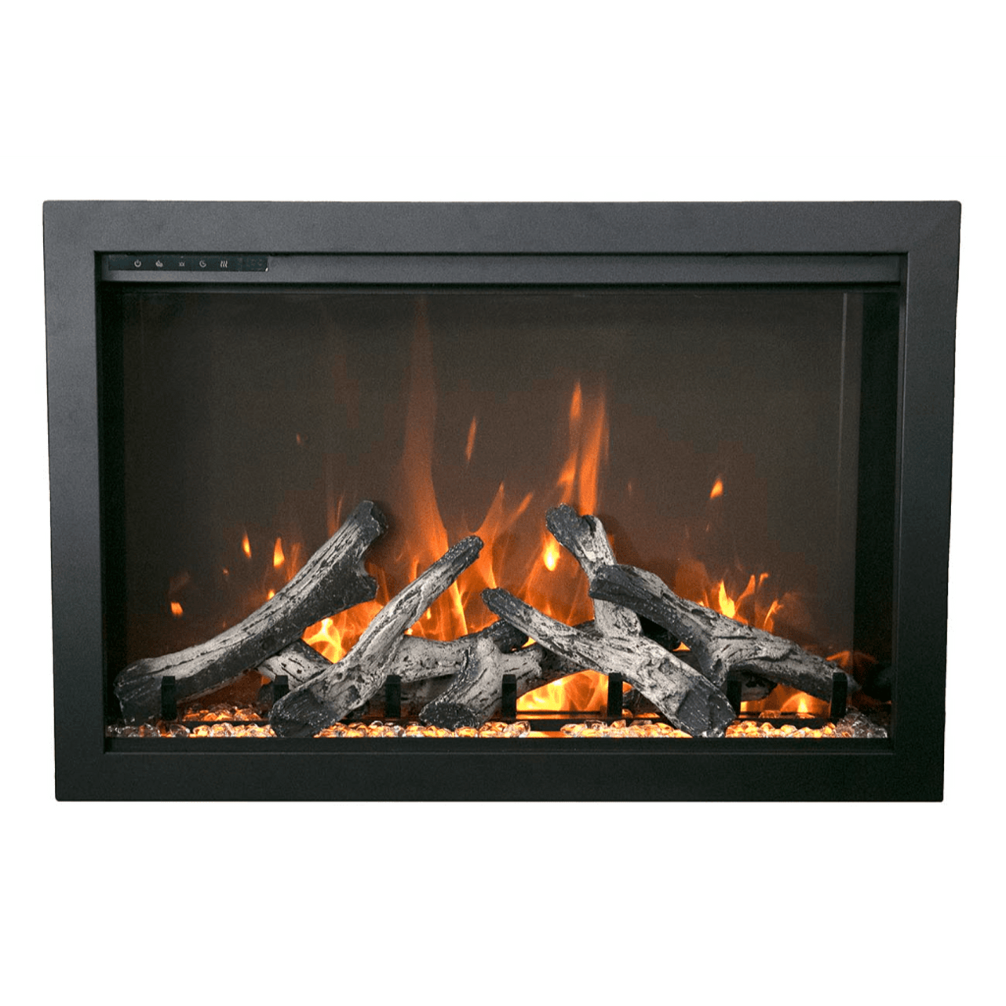 Amantii Traditional Bespoke 48" Indoor/Outdoor Smart Electric Fireplace Insert