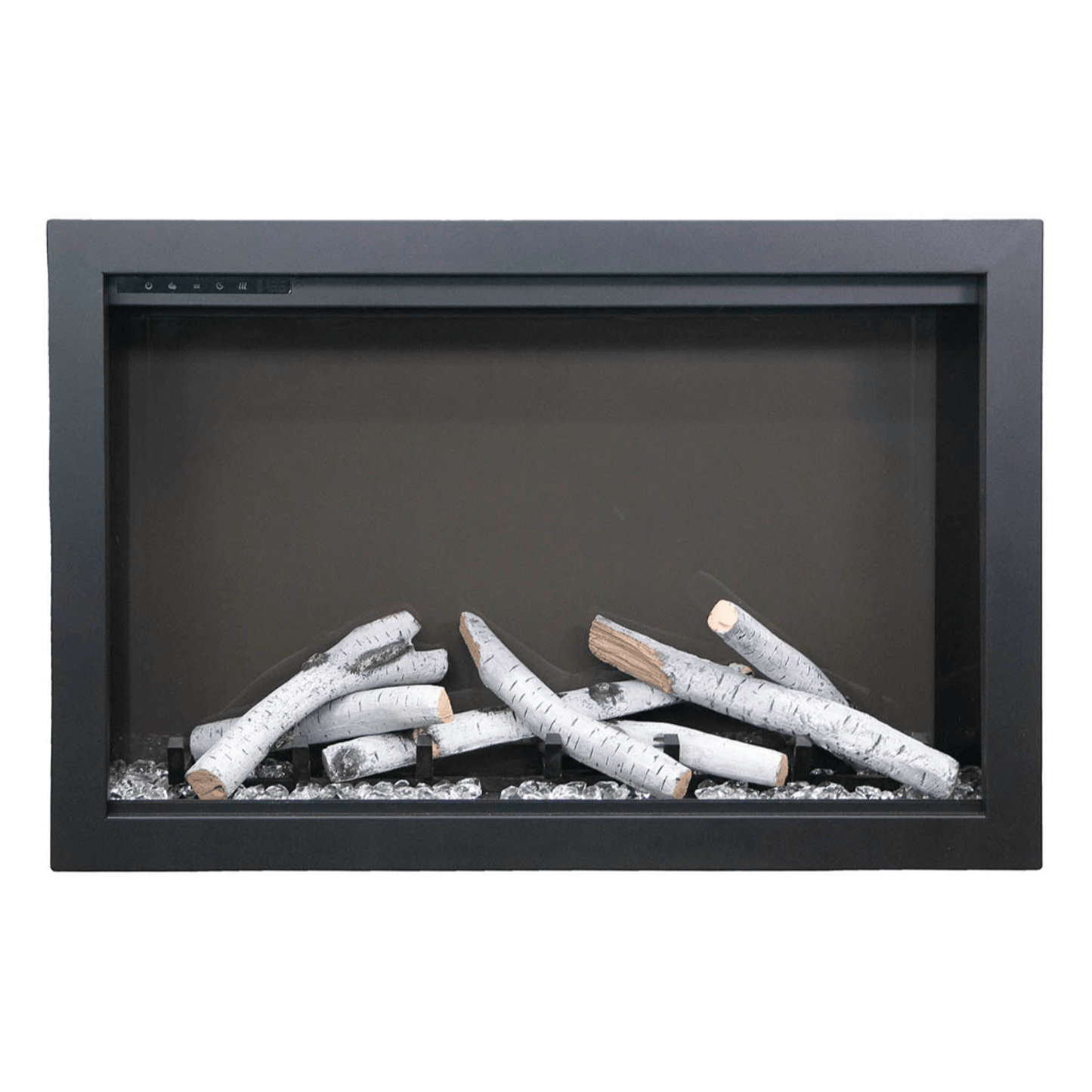 Amantii Traditional Bespoke 48" Indoor/Outdoor Smart Electric Fireplace Insert