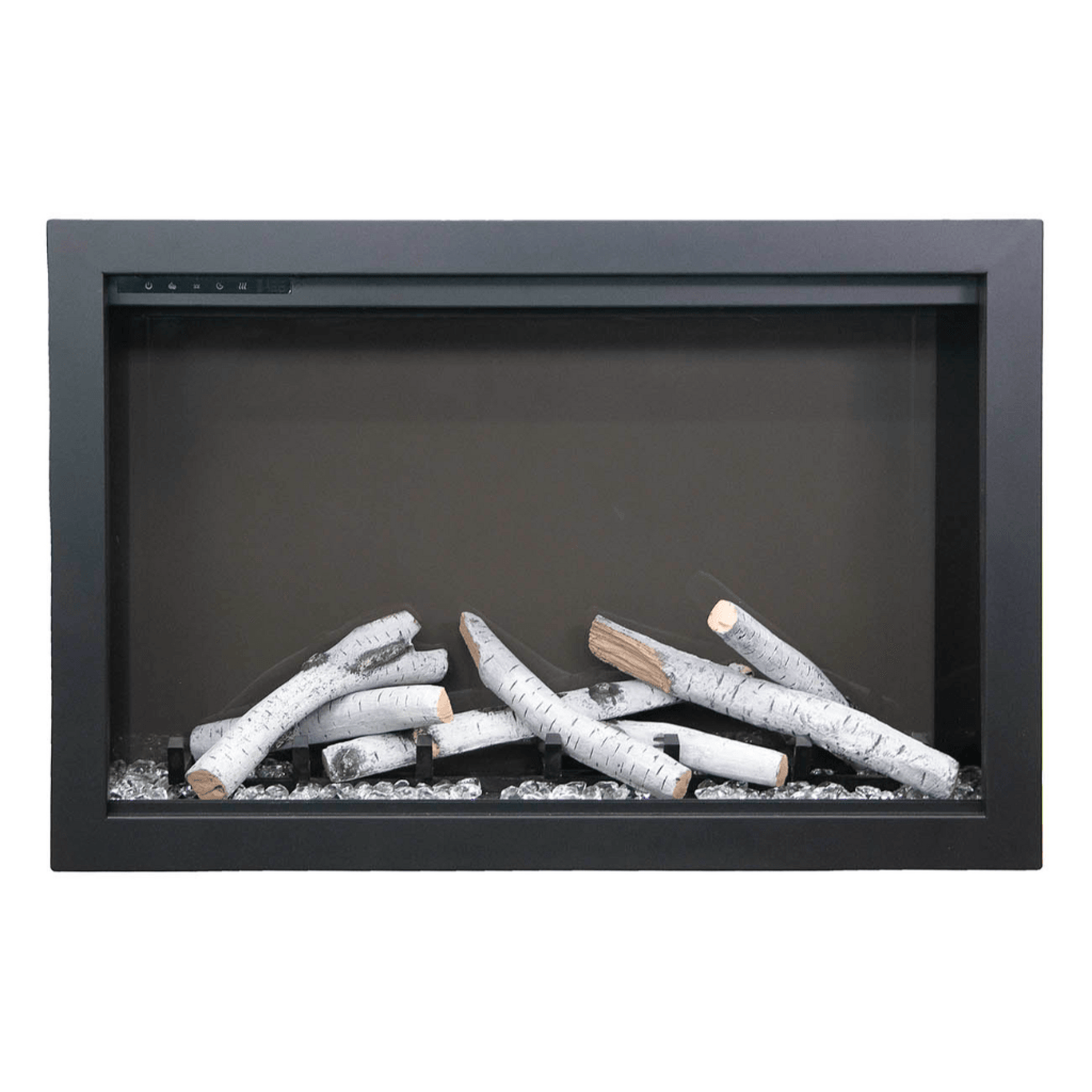 Amantii Traditional Bespoke 48" Indoor/Outdoor Smart Electric Fireplace Insert