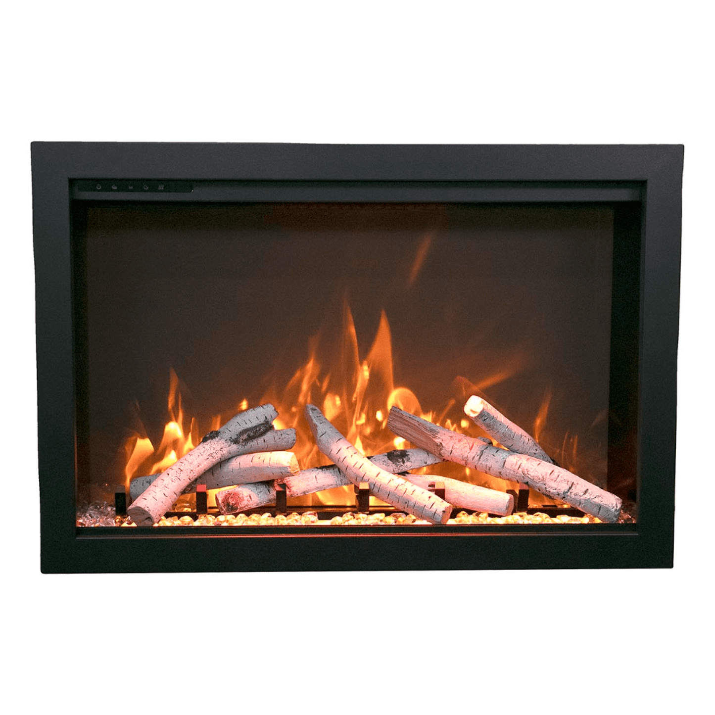 Amantii Traditional Bespoke 48" Indoor/Outdoor Smart Electric Fireplace Insert