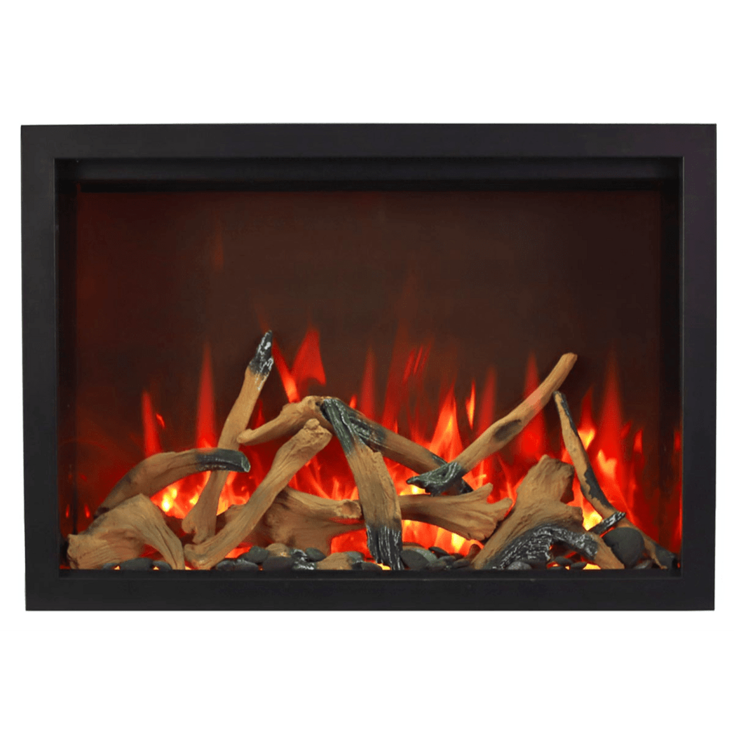 Amantii Traditional Bespoke 48" Indoor/Outdoor Smart Electric Fireplace Insert