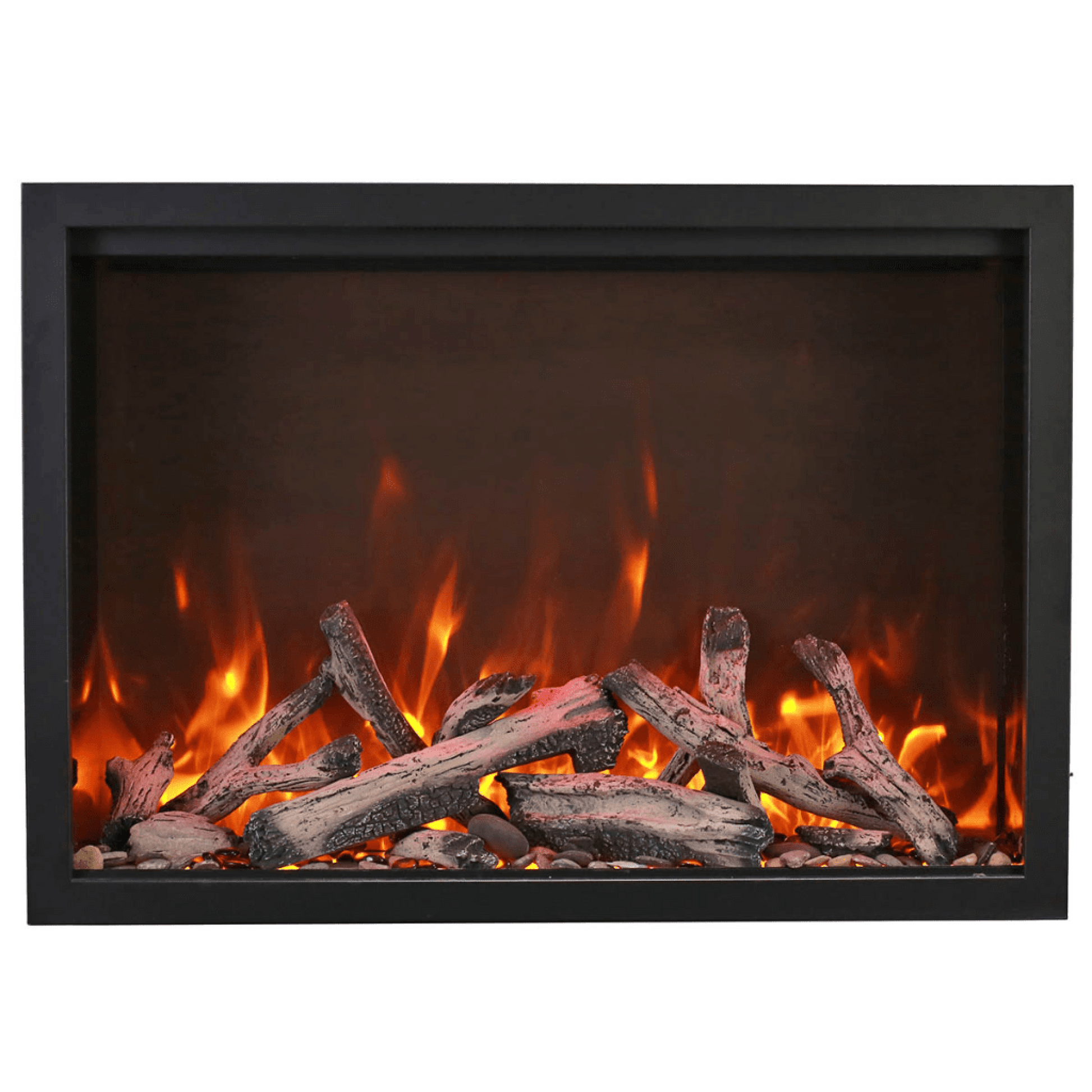 Amantii Traditional Bespoke 48" Indoor/Outdoor Smart Electric Fireplace Insert