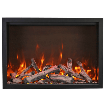 Amantii Traditional Bespoke 48" Indoor/Outdoor Smart Electric Fireplace Insert