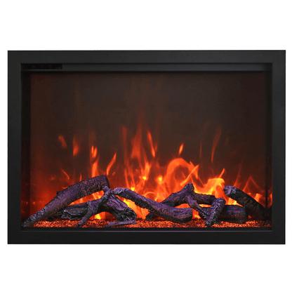 Amantii Traditional Bespoke 48" Indoor/Outdoor Smart Electric Fireplace Insert