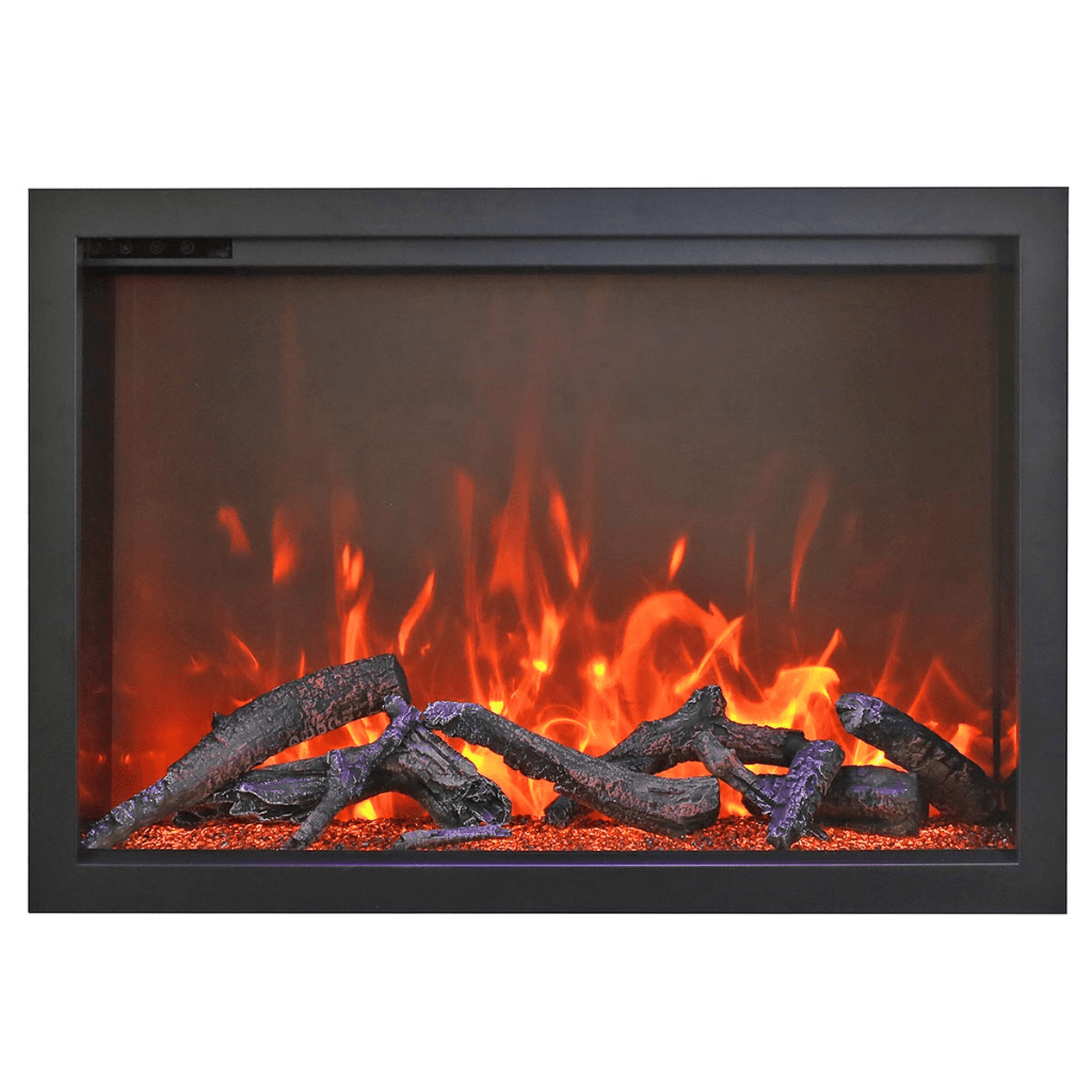 Amantii Traditional Bespoke 48" Indoor/Outdoor Smart Electric Fireplace Insert