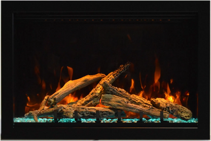 Amantii Traditional Lumina 44" Indoor/Outdoor Smart Electric Fireplace Insert