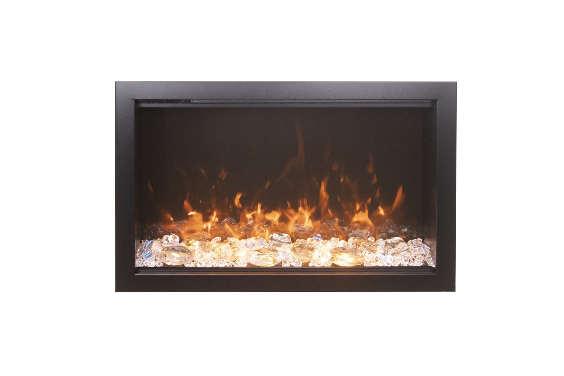Amantii Traditional Lumina 44" Indoor/Outdoor Smart Electric Fireplace Insert