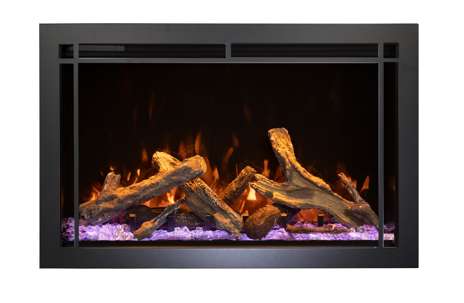 Amantii Traditional Lumina 44" Indoor/Outdoor Smart Electric Fireplace Insert