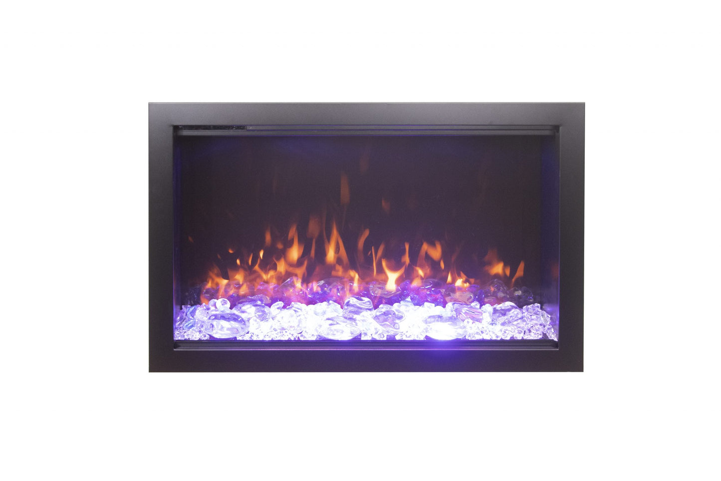 Amantii Traditional Lumina 44" Indoor/Outdoor Smart Electric Fireplace Insert