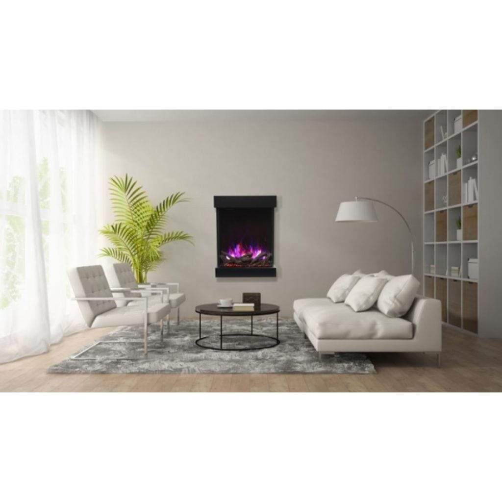 Amantii Tru-View 29" Built-In Three Sided Electric Fireplace