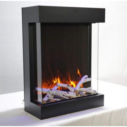 Amantii Tru-View 29" Built-In Three Sided Electric Fireplace