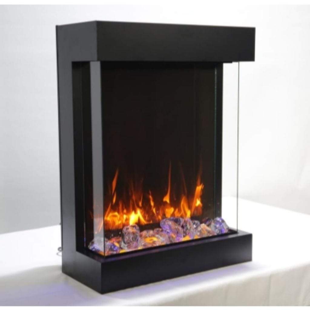 Amantii Tru-View 29" Built-In Three Sided Electric Fireplace