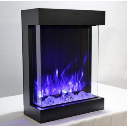 Amantii Tru-View 29" Built-In Three Sided Electric Fireplace