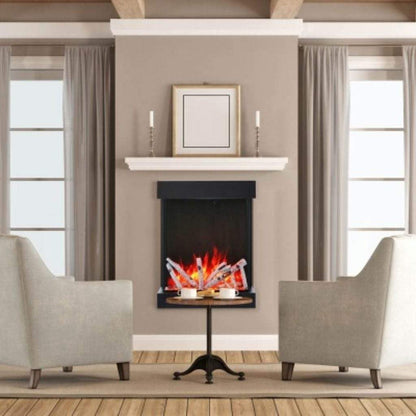 Amantii Tru-View 29" Built-In Three Sided Electric Fireplace