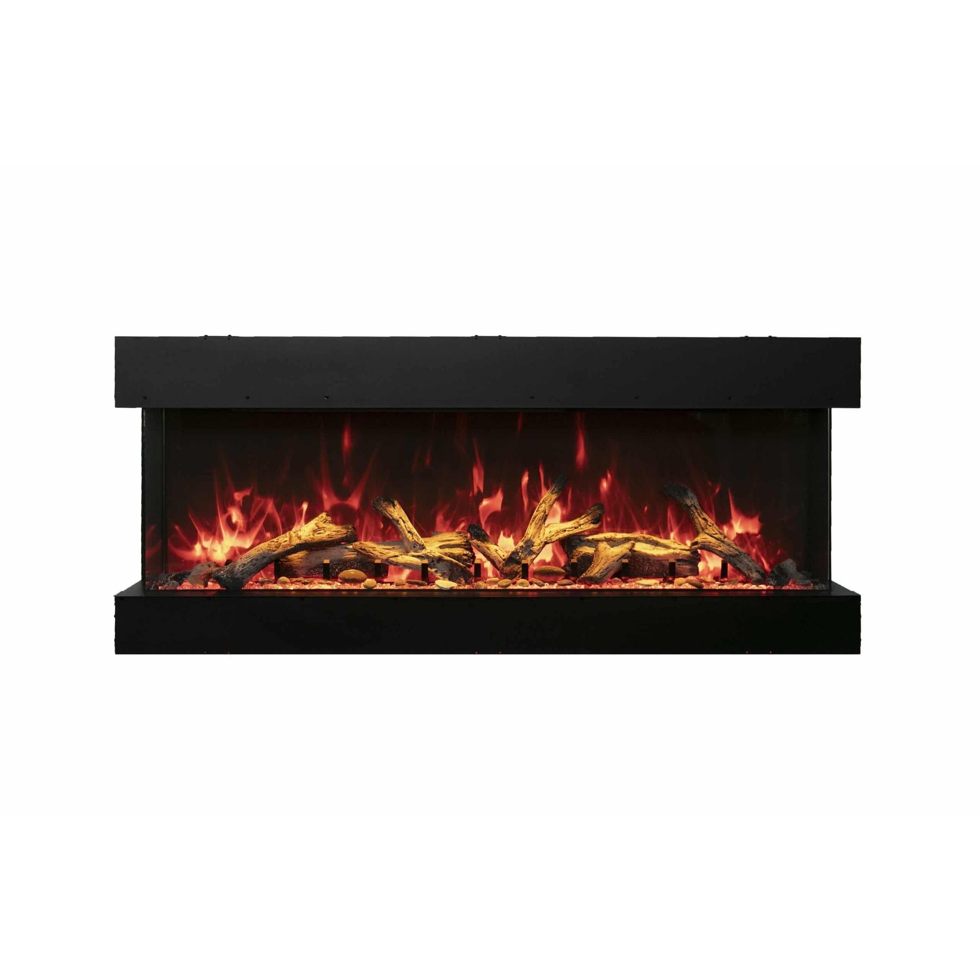 Amantii Tru View XL Deep 72" 3-Sided Indoor / Outdoor Built-in Electric Fireplace