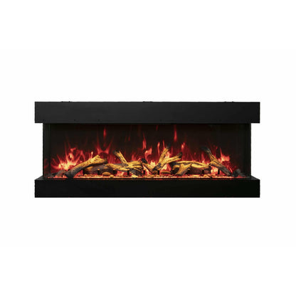Amantii Tru View XL Deep 72" 3-Sided Indoor / Outdoor Built-in Electric Fireplace