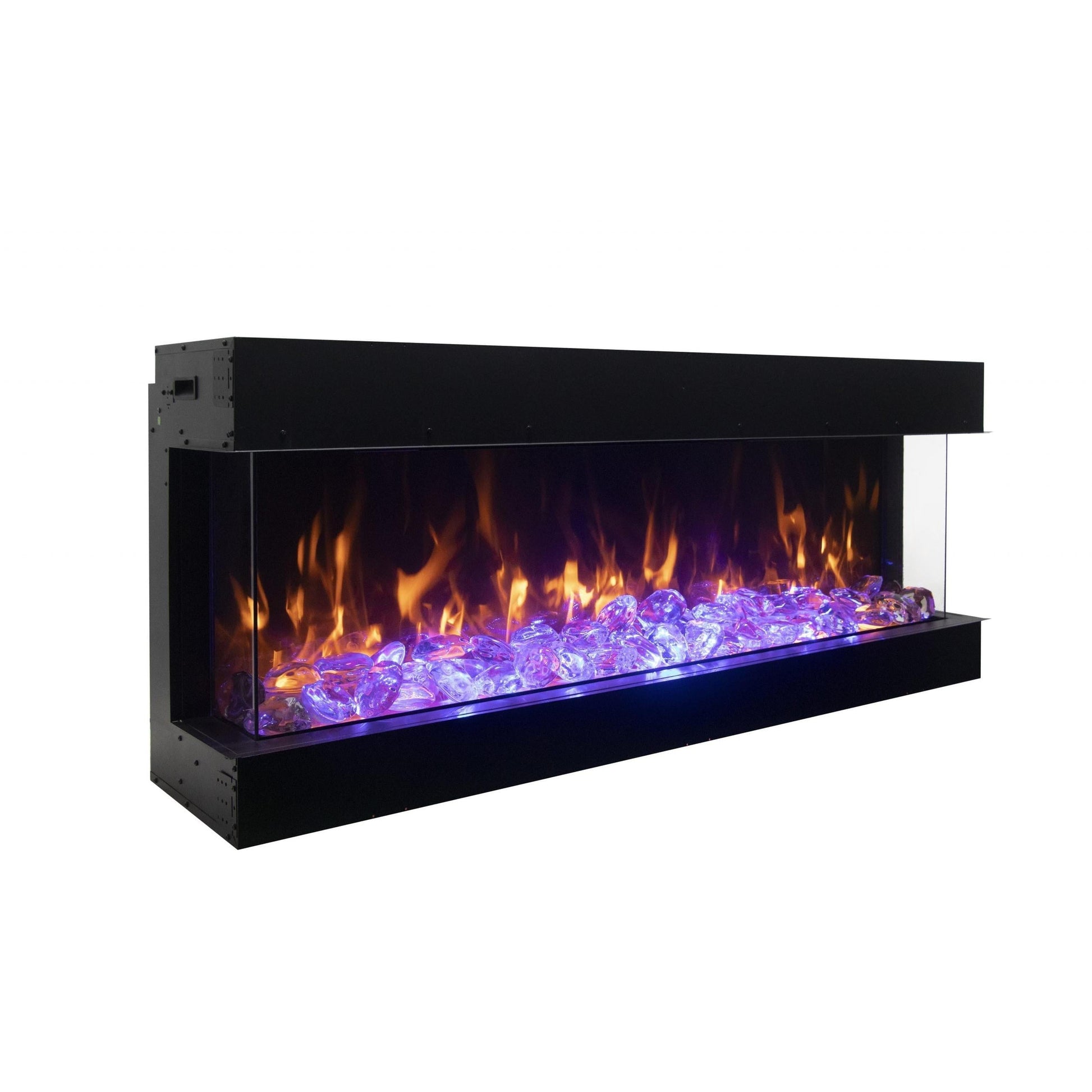 Amantii Tru View XL Deep 72" 3-Sided Indoor / Outdoor Built-in Electric Fireplace