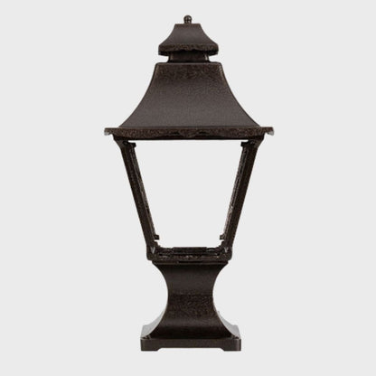 American Gas Lamp Works 10" 1900R Essex Aluminum Pier Mount Residential Electric Light Head