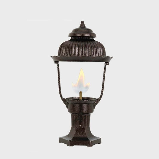 American Gas Lamp Works 11" 1700R Heritage Aluminum Pier Mount Residential Electric Light Head