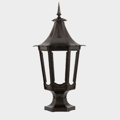 American Gas Lamp Works 13" 1400R Cavalier Aluminum Pier Mount Residential Electric Light Head