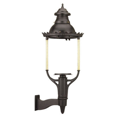 American Gas Lamp Works 17" 3600W Boulevard Aluminum Wall Mount Estate Electric Light Head