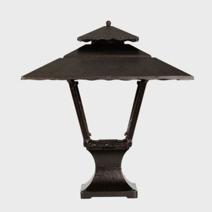 American Gas Lamp Works 18" 1800R Contemporary Aluminum Pier Mount Residential Electric Light Head