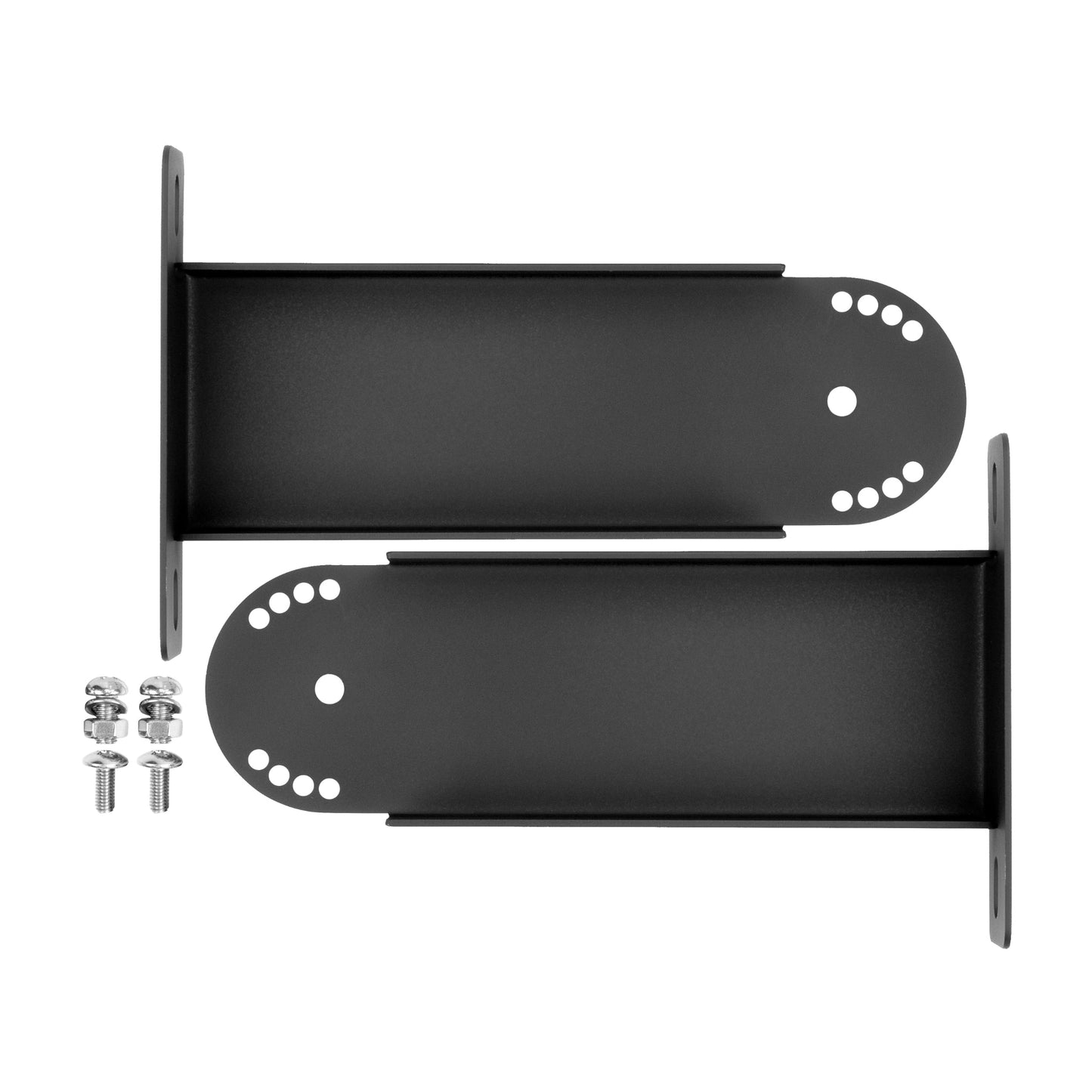 Bromic Heating Black Long Mounting Bracket for Tungsten Smart-Heat Electric Heater